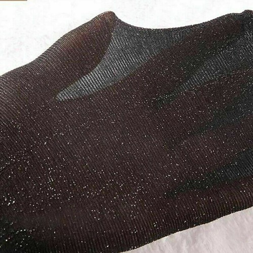 Ladies Sexy Shiny Glossy Sheer Nylon Bodystocking Transparent Bodysuit Nightwear - Picture 11 of 14