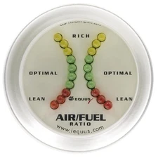 Equus Air/Fuel Ratio Gauge 8366; 8000 Series Narrowband Lean to Rich 2 in.