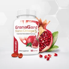 GranaGard Omega Powerful Antioxidant from Pomegranate Extract Oil Brain Health