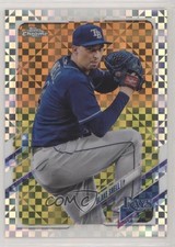 2021 Topps Chrome X-Fractor Blake Snell #43 2l4