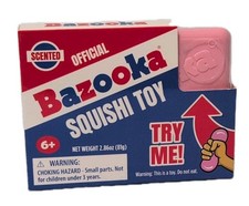 Bazooka Bubble Gum Scented Squishy Fidget Toy Soft Stress Squeeze New