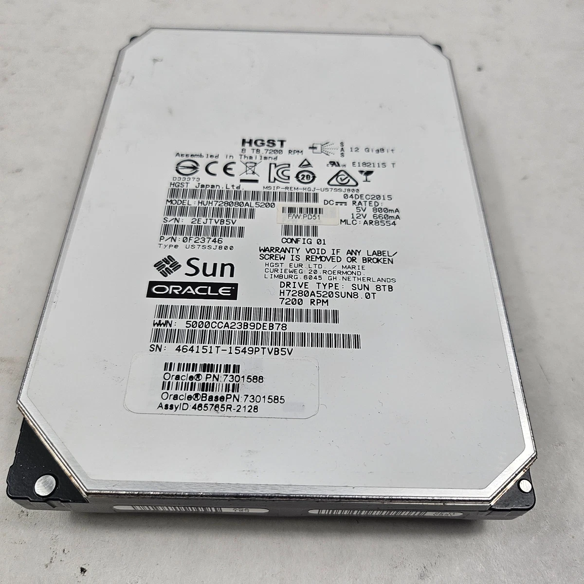 HGST 8TB Computer Internal Hard Disk Drives for sale | eBay