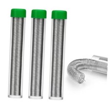 3Pcs Solder Wire Leadfree,High Purity Tin Rosin Core Solder for 42 Grams