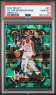 2023 PANINI SELECT GREEN ICE Prizm #87 VICTOR WEMBANYAMA ROOKIE RC PSA 10 Gem SP