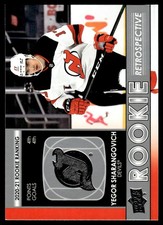 2021-22 Upper Deck Rookie Retrospective Yegor Sharangovich New Jersey Devils
