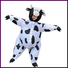 Cow Inflatable Monster Costume Scary Blow Up Cosplay Inflatable Costume For