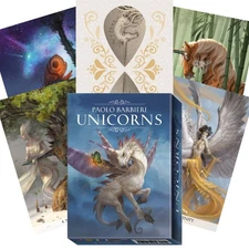 Unicorn Oracle Cards Deck By Paolo Barbieri Esoteric Telling Lo Scarabeo New