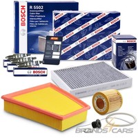 Bosch Inspektionspaket FÜR Seat Ibiza Toledo Skoda Fabia Roomster VW Polo 6R 1.2