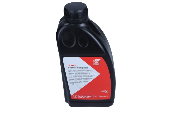 Liquide de frein DOT4 1L LV à basse viscosité optimal pour blocs ABS et ESP