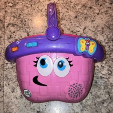 LeapFrog Shapes  Sharing Picnic Basket Pink Basket Only Music And Words Works