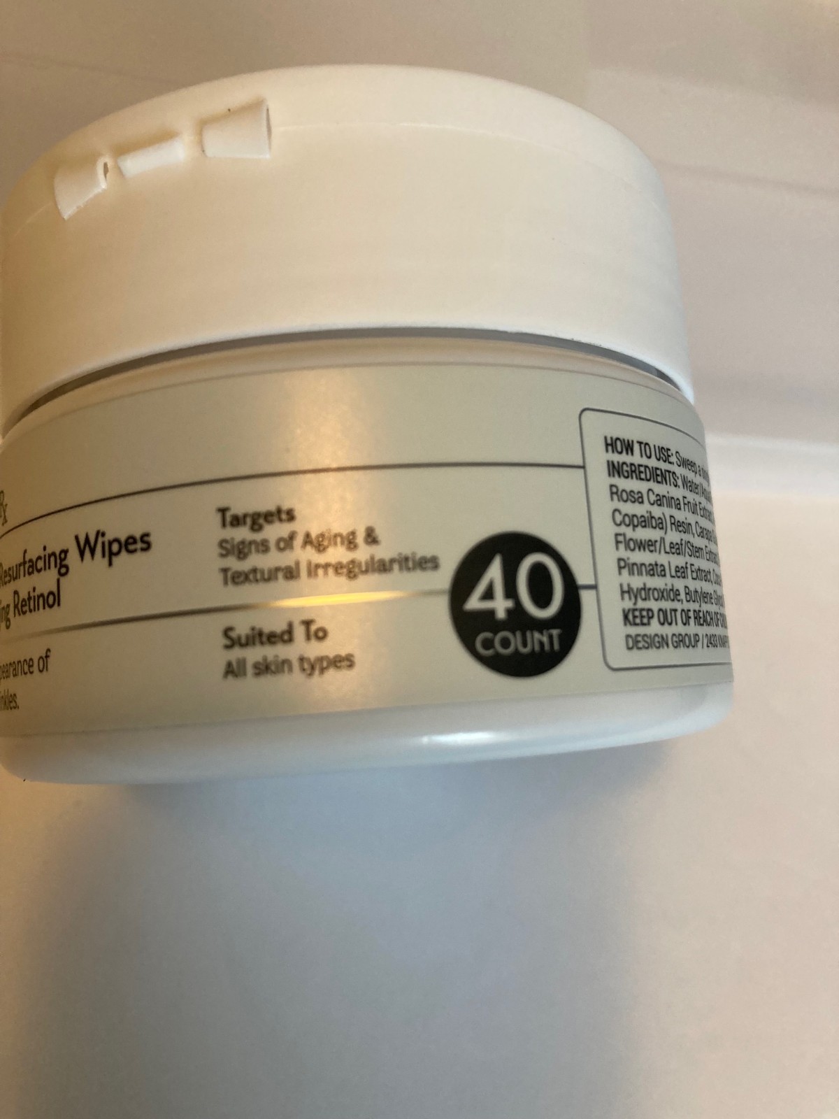 Revive rx Exfoliating & Resurfacing Wipes With Anti-Aging Retinol ( 1 ...