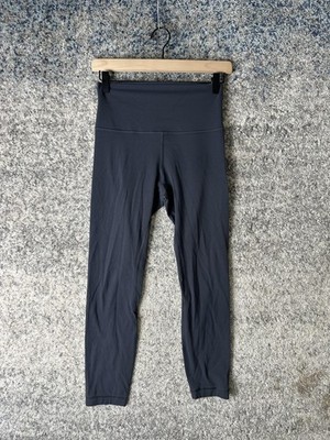 Lululemon Leggings Womens 6 Black High Rise Yoga Workout Athleisure Stretch