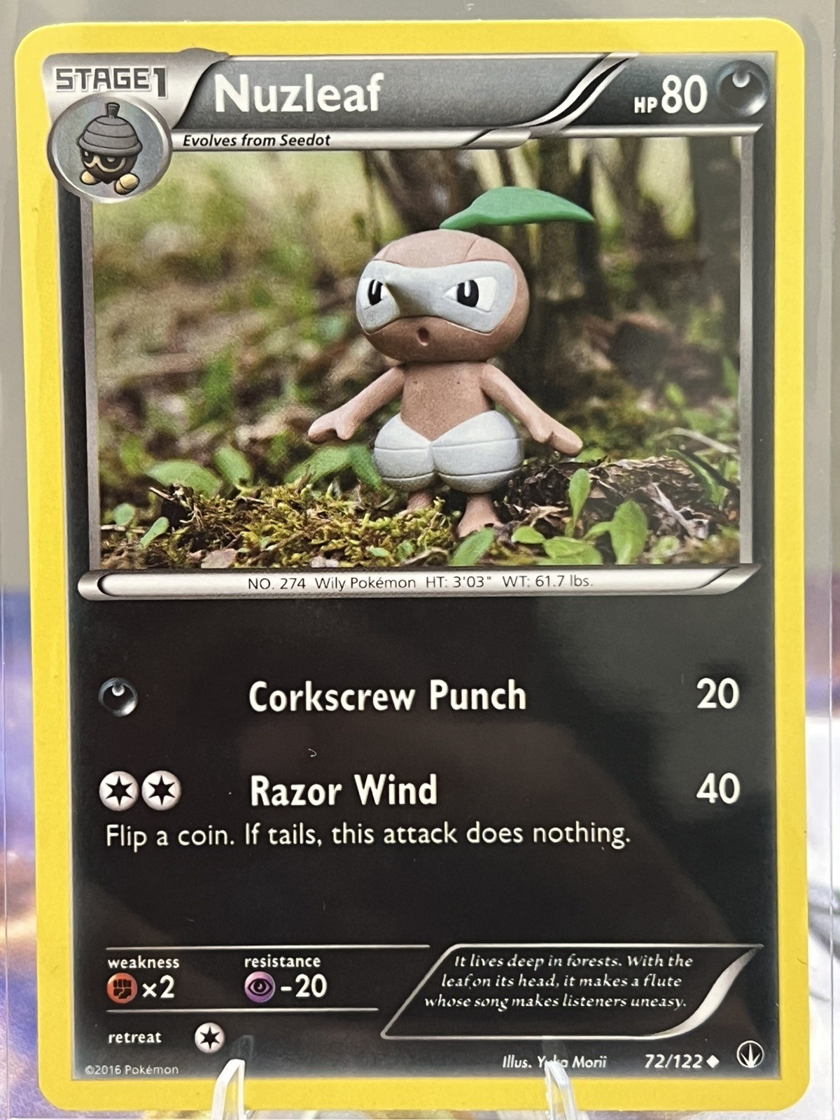 Nuzleaf 72/122 Uncommon XY - BREAKpoint NM