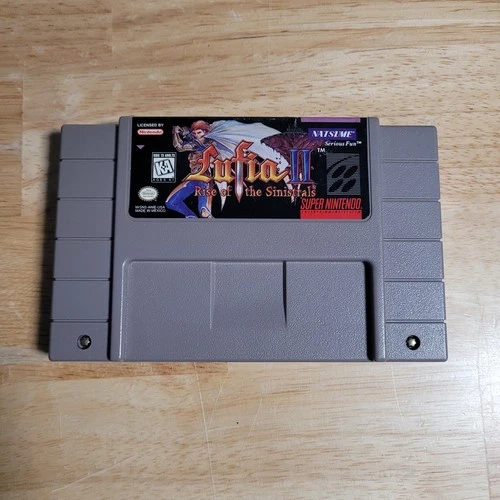 Lufia II: Rise of the Sinistrals SNES Super Nintendo Entertainment System Tested