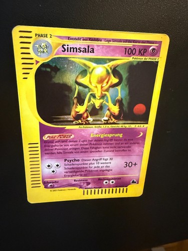 Simsala / Alakazam - H1/H32 - Pokemon Skyridge Holo Rare Card DE