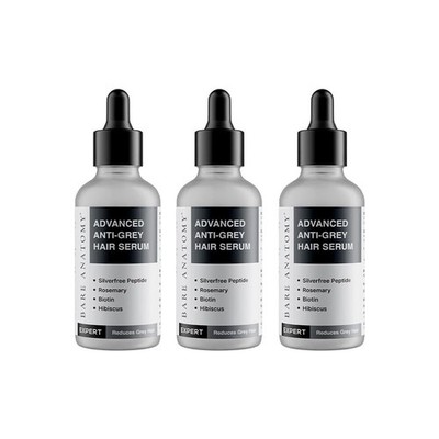 Bare Anatomy Advanced Anti-Grey Serum | Reduces Hair Greying - 50ml | FREE SHIP