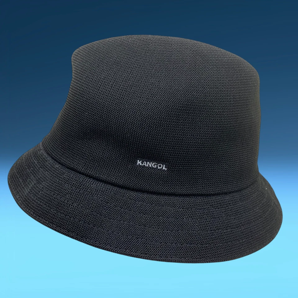 Gorra de Colección Kangol Bucket Talla L Negra Tropic Player Hip Hop Tejida 6371BC Foto 3 de 4