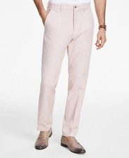 Michael Kors Mens Classic Fit Spring Cotton Stretch Pants Pink Size 38 X 32 NWT