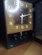 Seiko Pendola Vintage Sonola Transistor orologio da muro Da Verificare 