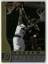 1996-97 BOWMAN'S BEST #15 HAKEEM OLAJUWON HOUSTON ROCKETS