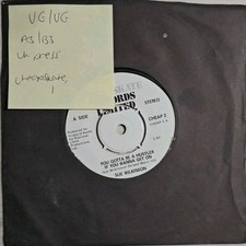 Sue Wilkinson Rich Mans Son Vinyl Record 7" VG/VG CHEAP26 1981