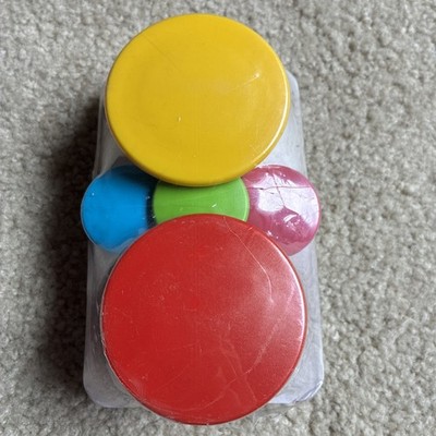 IKEA LOSJON Maria Vinka Hooks Bright Colors Hangers Round Decor