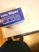 Lens Wipes 500 Count Pre-Moistened Cleaning Wipes Kit, Blue Box