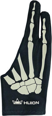 Huion Skeleton Handschuh für Grafik-Zeichentablett, idealer Antifouling-Handschu