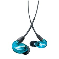 Shure SE215 Single Driver In-Ear Monitors, Special Edition Blue