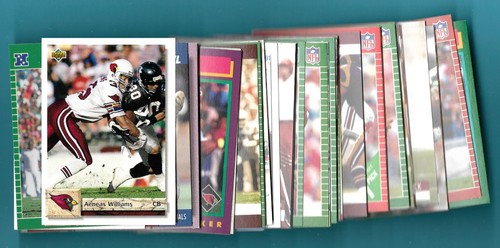 Phoenix/Arizona Cardinals 57 card lot, all diff. players, coaches ...