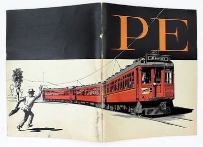 #ad Pacific Electric Railway A Pictorial Album Of Electric Railroading 1958 $24.99