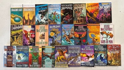 Complete DRAGONRIDERS OF PERN  Series Books 1-25 Todd/Anne McCaffrey PB Set Lot