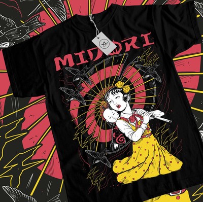 MIDORI THE CAMELLIA GIRL T-shirt Shojo Tsubaki Suehiro Maruo Anime