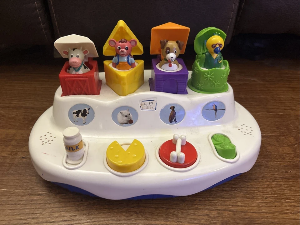 Baby Einstein Musical Pop Up Pals Talking Animal Sounds Educational Infant Toy - Image 2 of 4