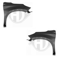 KotflüGel Set Rechts Links Unlackiert Stahl FüR Peugeot 2008 I Cu_ CU