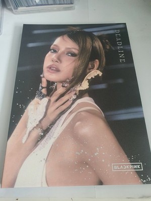 Blackpink Deadline Lisa Album Photocard Komplett Kpop Official