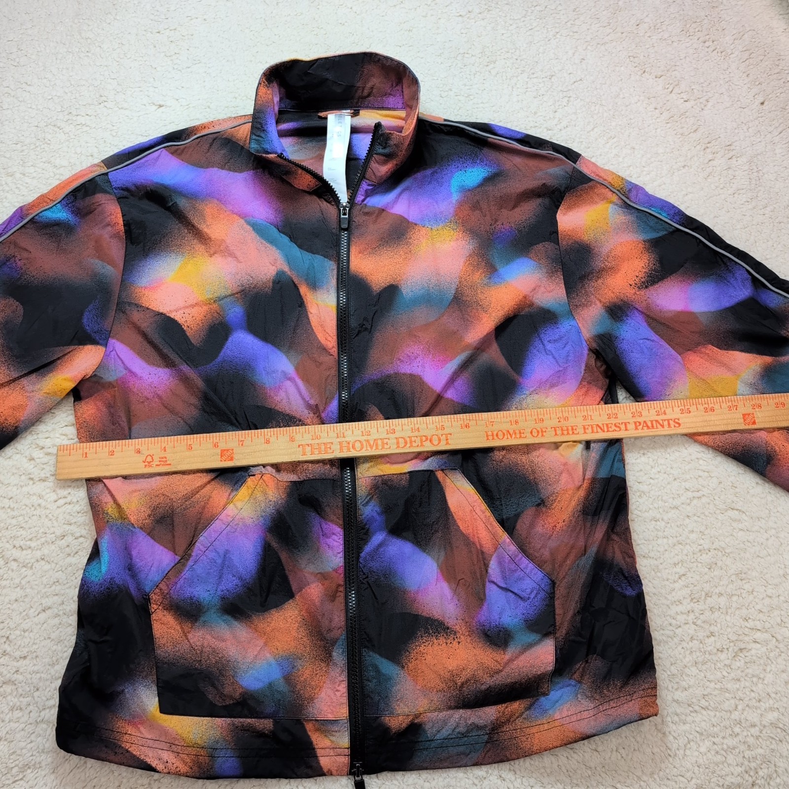 Fabletics Oversized Nylon Windbreaker Zip Jacket … - image 6