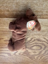 Weenie the Dachshund Dog  Ty Beanie Baby  1995 PVC  RARE TAG ERRORS 4013 MWMT
