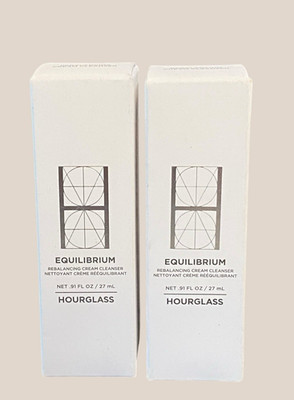 HOURGLASS Equilibrium Rebalancing Cream Cleanser TRAVEL-SIZED x2