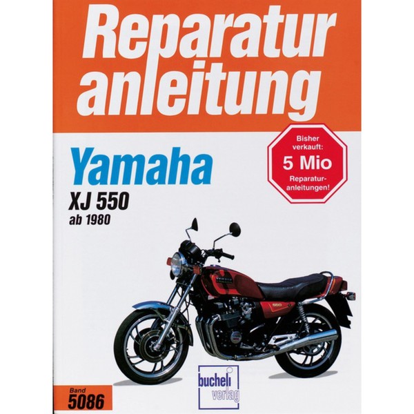 Yamaha XJ 550 Modelltyp 4V8 Baujahre Ab 1980 Bucheli Verlag Werkstatthandbuch-image