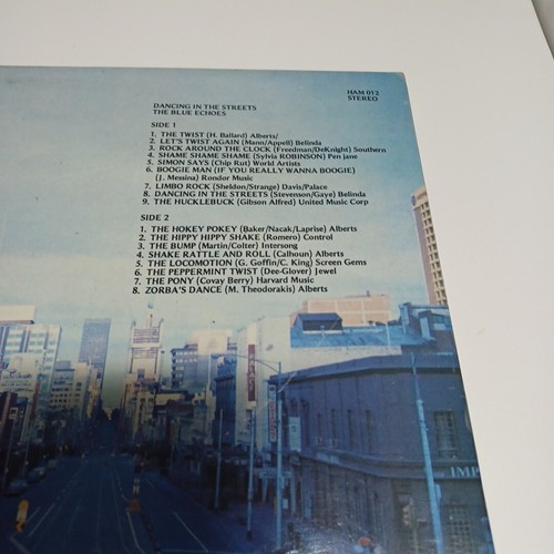 1976 HAMMARD Blue Echoes Dancing In The Streets Vintage Vinyl Record LP - Picture 12 of 14