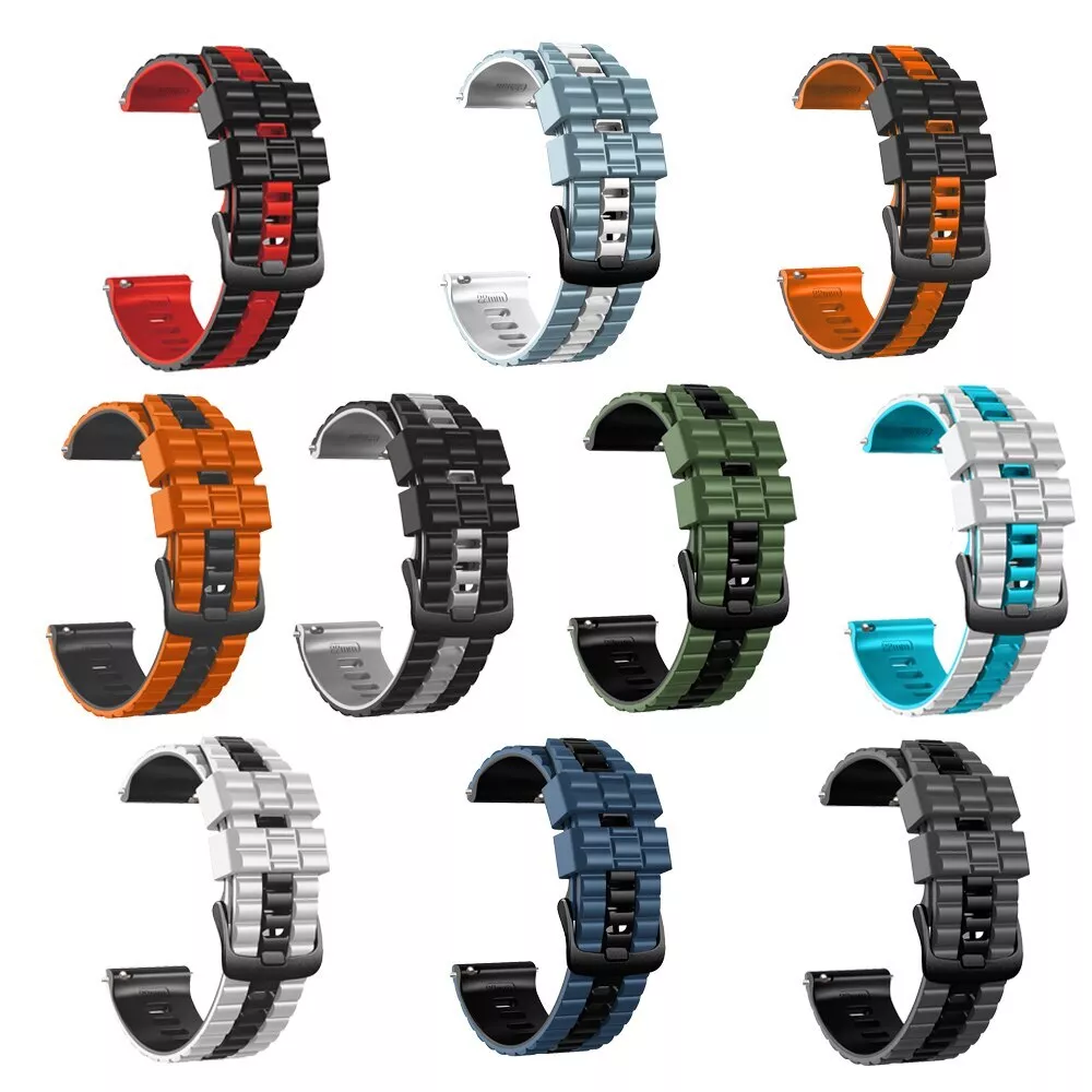22mm Strap Fr Xiaomi Watch Color 2 MI S1 Pro Active Silicone Band