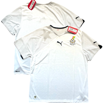 2010/11 Ghana Home Jersey XL Puma World Cup Africa Black
