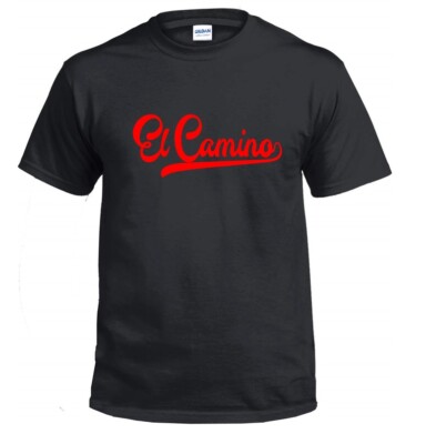 El Camino Script Tail T-Shirt Classic Pickup Car Lowrider All Sizes & Colors