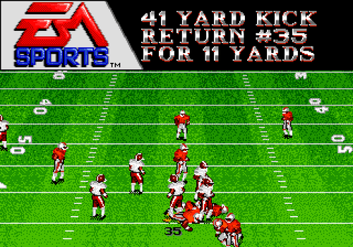Bill Walsh College Football - Sega Genesis Game - Picture 4 of 8