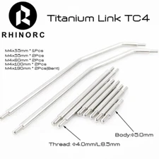 Rhino D5 Thread M4 Titanium alloy Link For Rhino YUE ONE LCG Chassis RC Cralwer