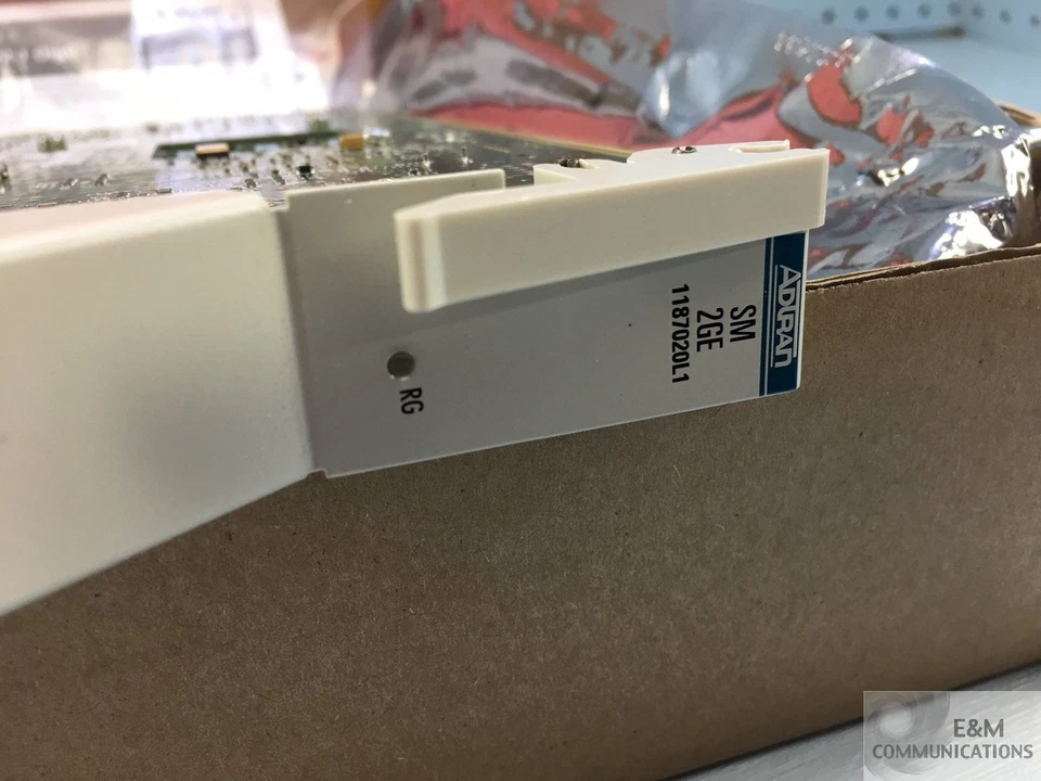 1187020L1 ADTRAN TA5000 2-PORT 2 GIGABIT ETHERNET MODULE TOTAL ACCESS BVL2NS0CTA - Image 3 of 4