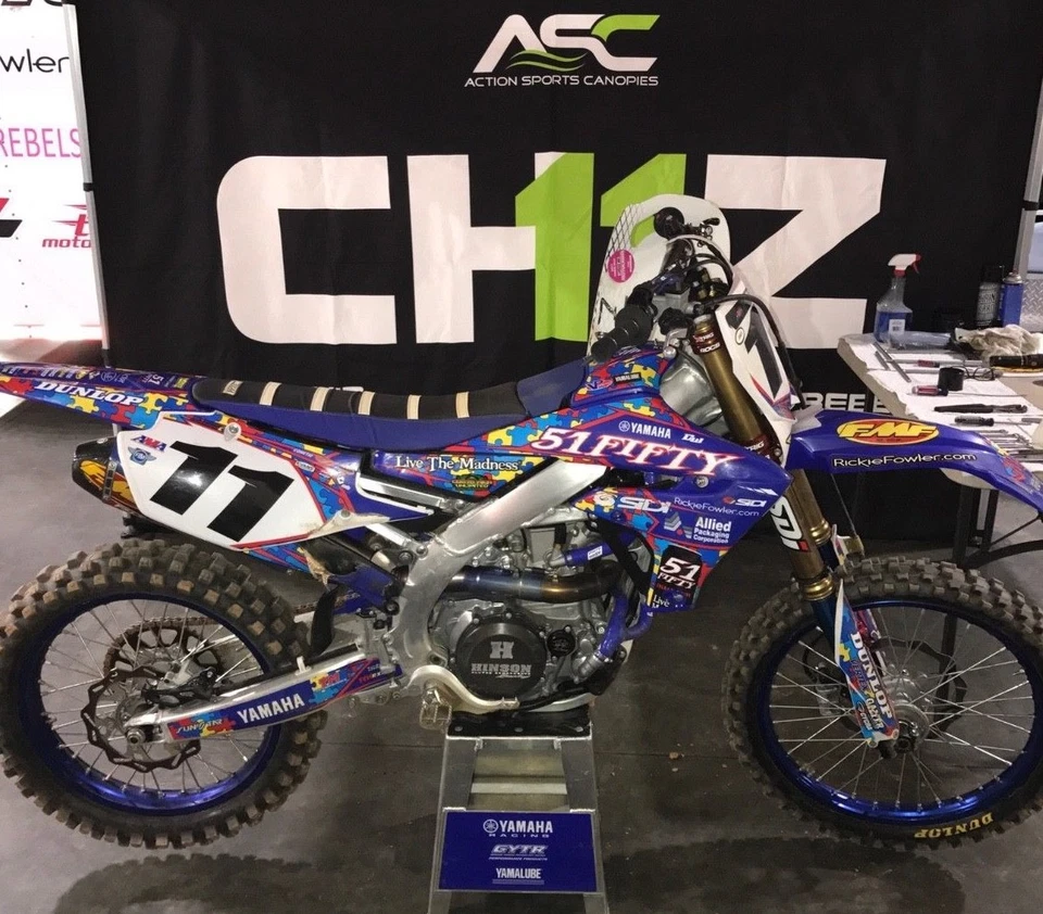 KIT MANGUERA RADIADOR Y YAMAHA YZ450F 2018-22 YZ450FX WR450F 2019-2023 23-220YB AZUL Foto 4 de 4