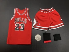 Custom 1/6 scale RED Jersey 23 for Phicen Enterbay Figure Doll