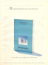 1992 Tiffany & Co. Print Ad - How To Buy A Diamond Book